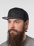 Бейсболка MITCHELL NESS арт. HS11515-LAKBLCK Los Angeles Kings NHL (черный)